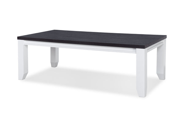 CASSEL COFFEE TABLE 	WHITE/DARK