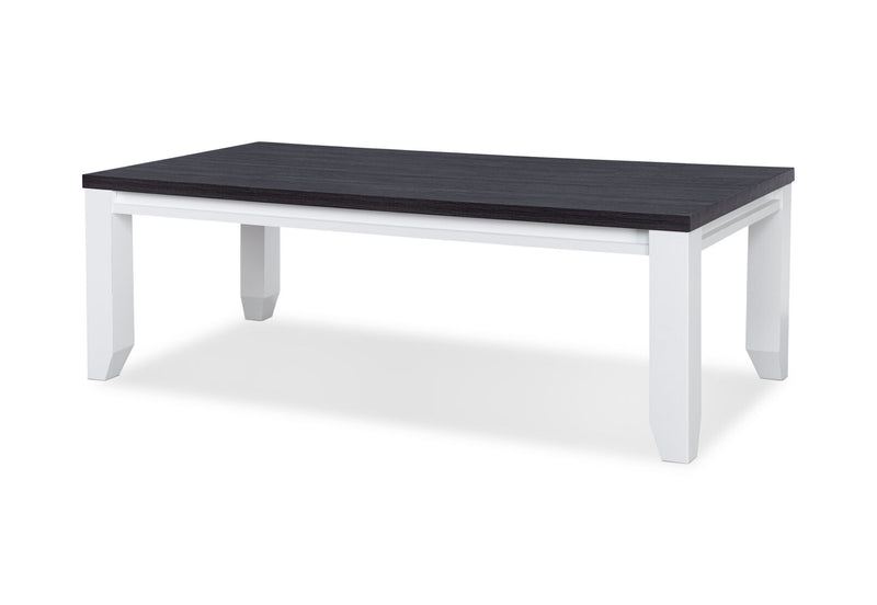 CASSEL COFFEE TABLE 	WHITE/DARK