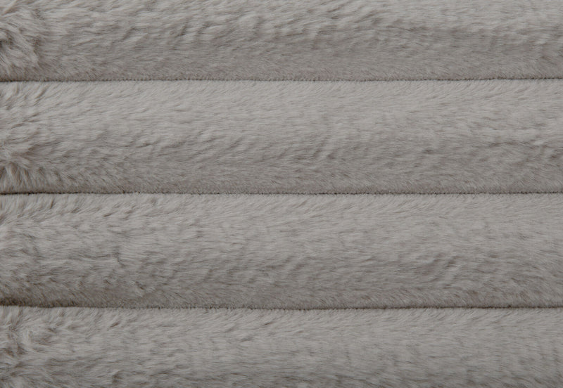 GRANDORA FABRIC CHAISE CHAIR MID GREY