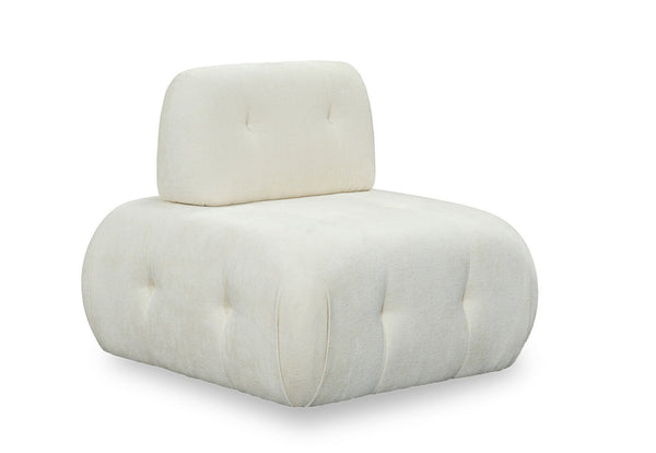 BEVERLYWOOD MODULAR ARMLESS CHAIR BEIGE