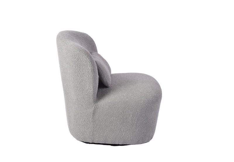 ALCAMO SWIVEL ACCENT CHAIR GREY