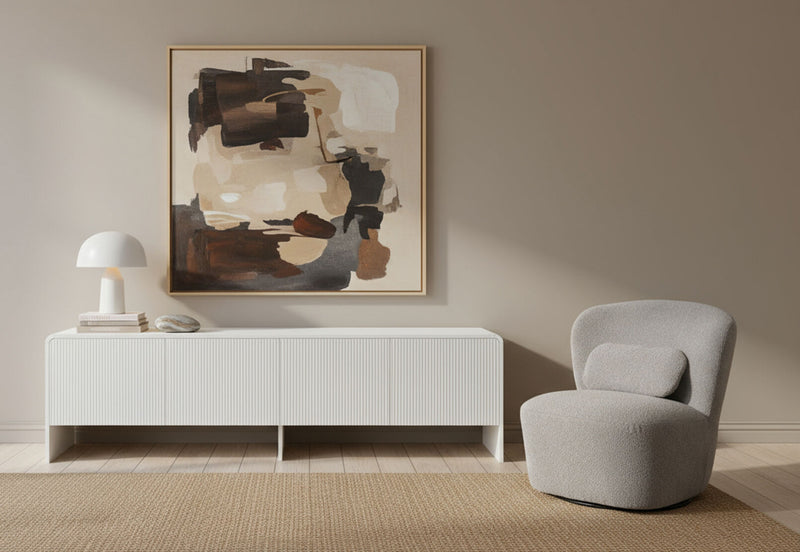 ALCAMO SWIVEL ACCENT CHAIR GREY