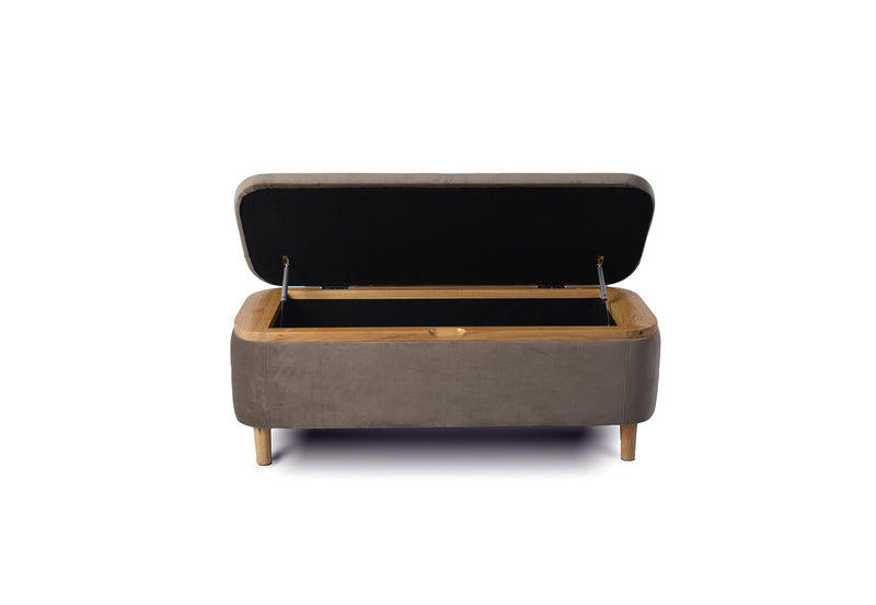 ALESSANDRIA STORAGE BENCH STONE