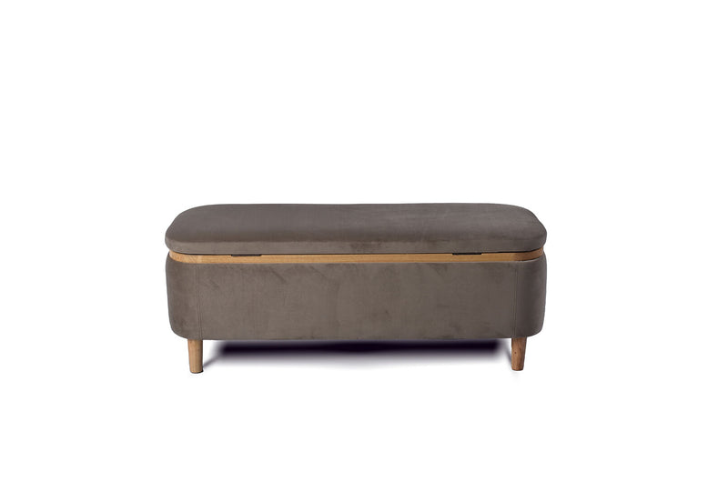 ALESSANDRIA STORAGE BENCH STONE