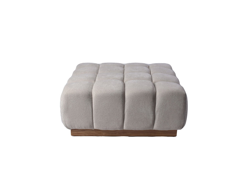 ALGIERS OTTOMAN BEIGE