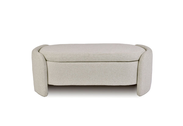 BICHENO STORAGE BENCH BEIGE