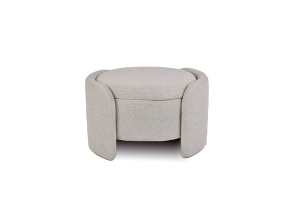 BICHENO STORAGE OTTOMAN BEIGE