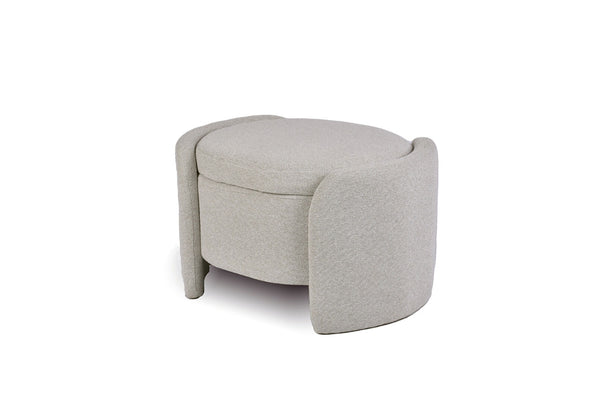 BICHENO STORAGE OTTOMAN BEIGE