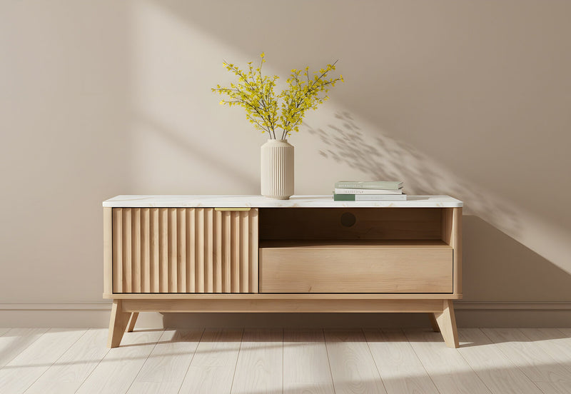 WHITEHEAD 1200 ENTERTAINMENT UNIT NATURAL WHITE