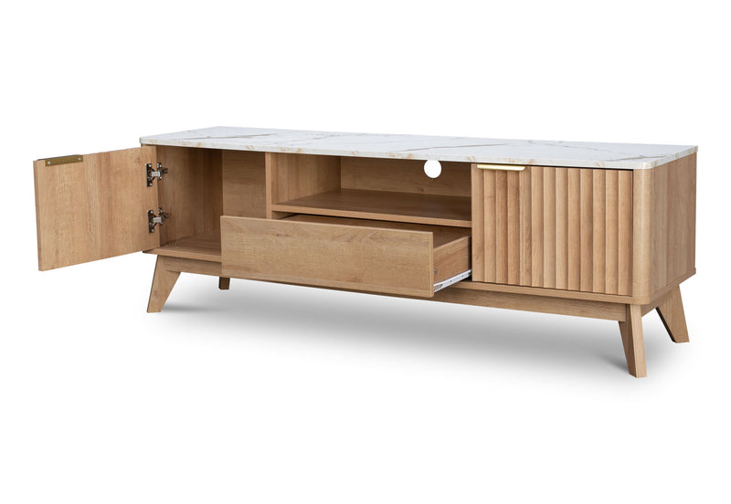 WHITEHEAD 1450 ENTERTAINMENT UNIT NATURAL WHITE