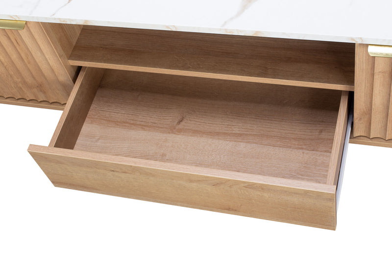 WHITEHEAD 1450 ENTERTAINMENT UNIT NATURAL WHITE