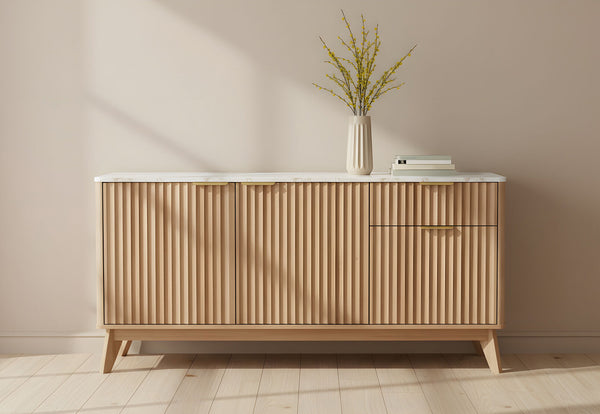 WHITEHEAD BUFFET NATURAL WHITE