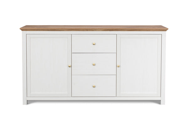 WORCESTER BUFFET WHITE/NATURAL