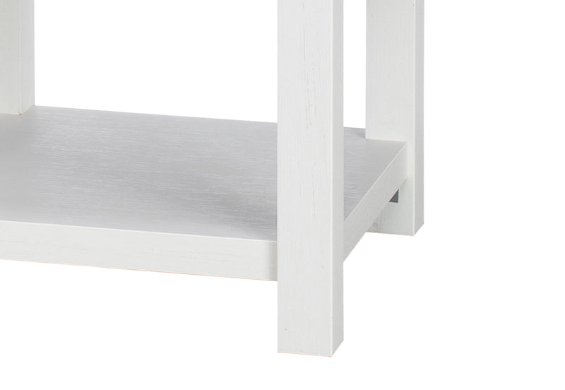 WORCESTER LAMP TABLE WHITE/NATURAL