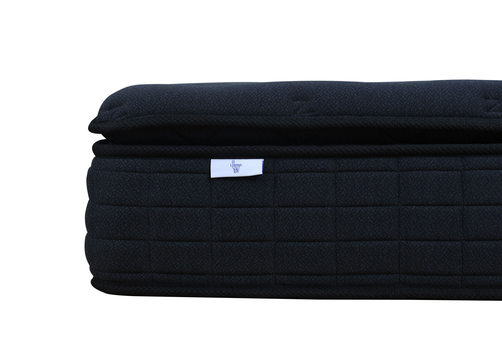 LLAMA BLACK SINGLE MATTRESS BLACK