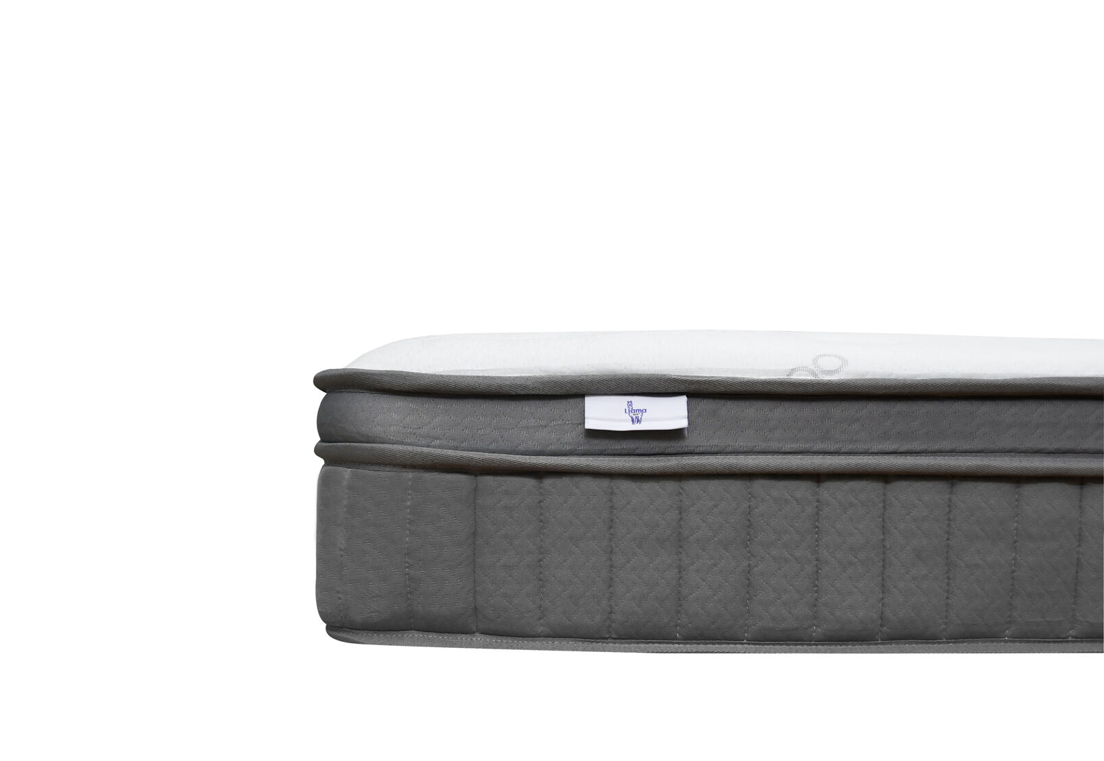 LLAMA VALENTI SINGLE MATTRESS WHITE