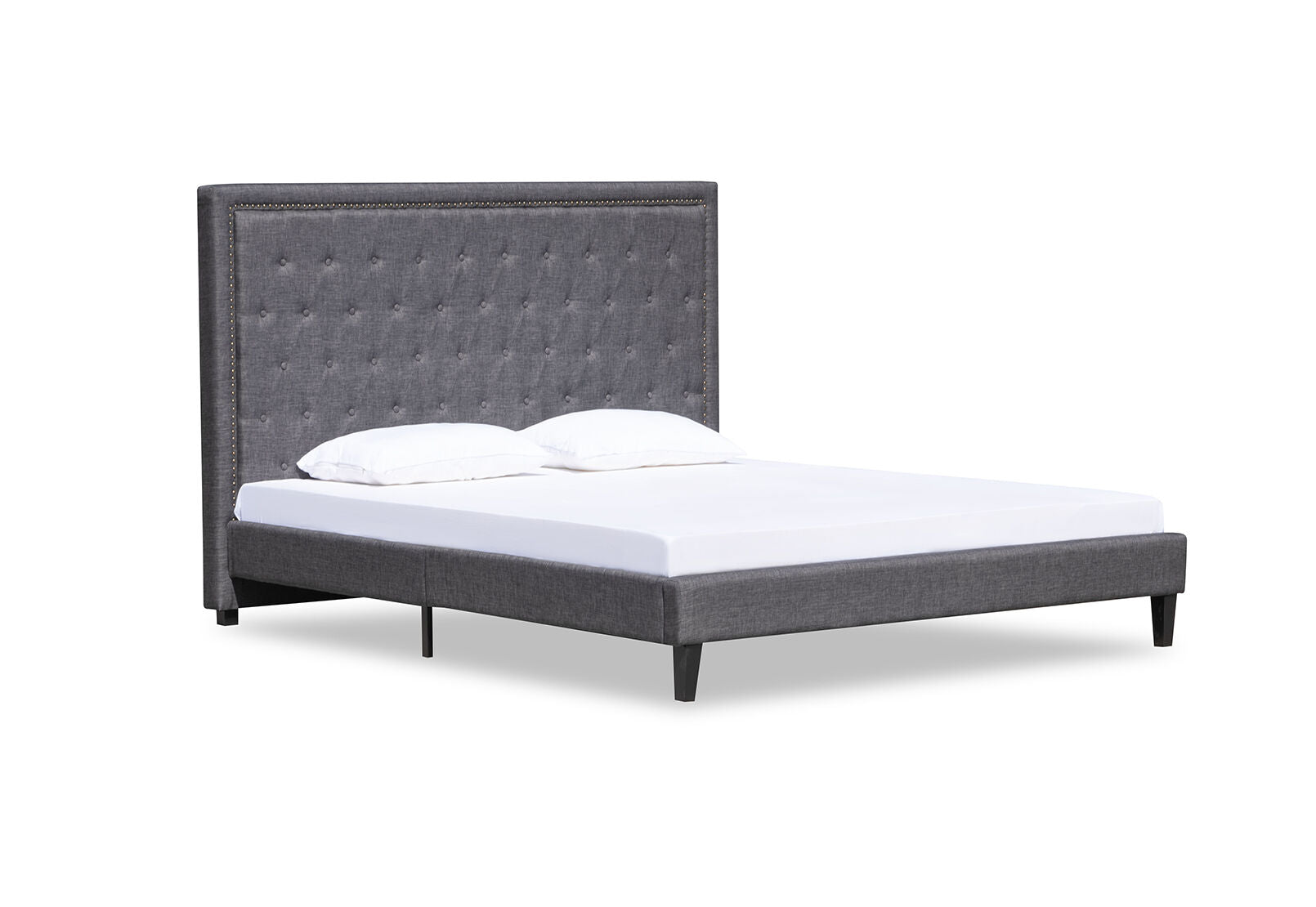 ARNOLD DARK GREY KING BED DARK GREY