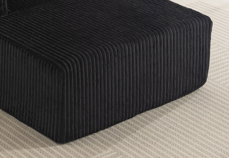 LANGRES ACCENT CHAIR BLACK