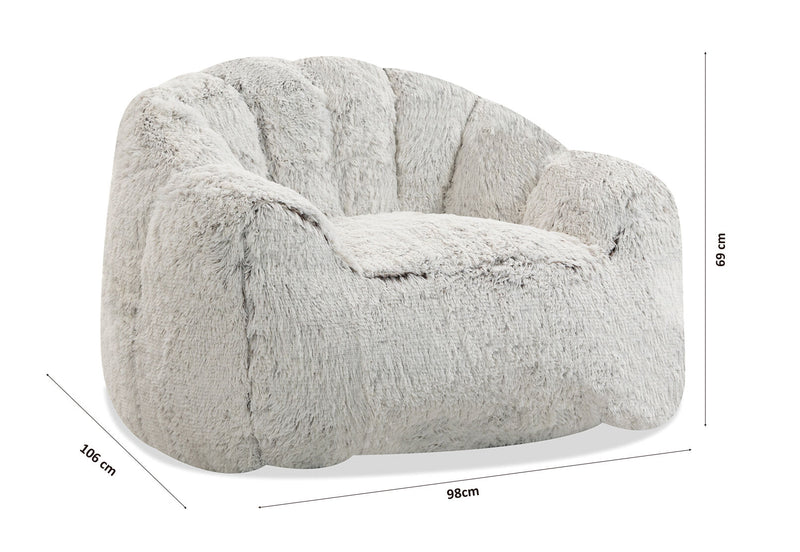 MACIAS LIGHT GREY ACCENT CHAIR LIGHT GREY