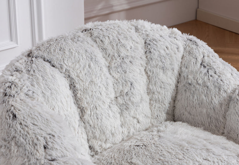 MACIAS LIGHT GREY ACCENT CHAIR LIGHT GREY