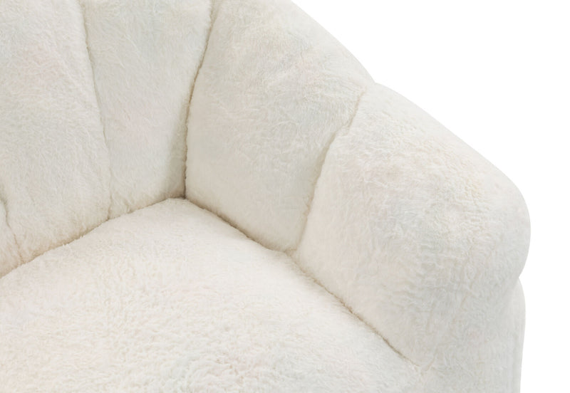 MACIAS CREAM ACCENT CHAIR CREAM