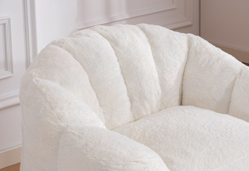 MACIAS CREAM ACCENT CHAIR CREAM