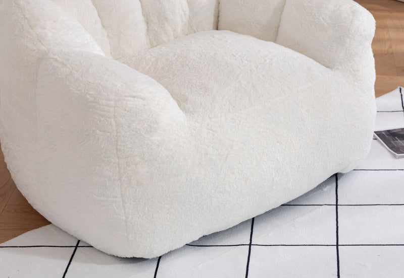 MACIAS CREAM ACCENT CHAIR CREAM