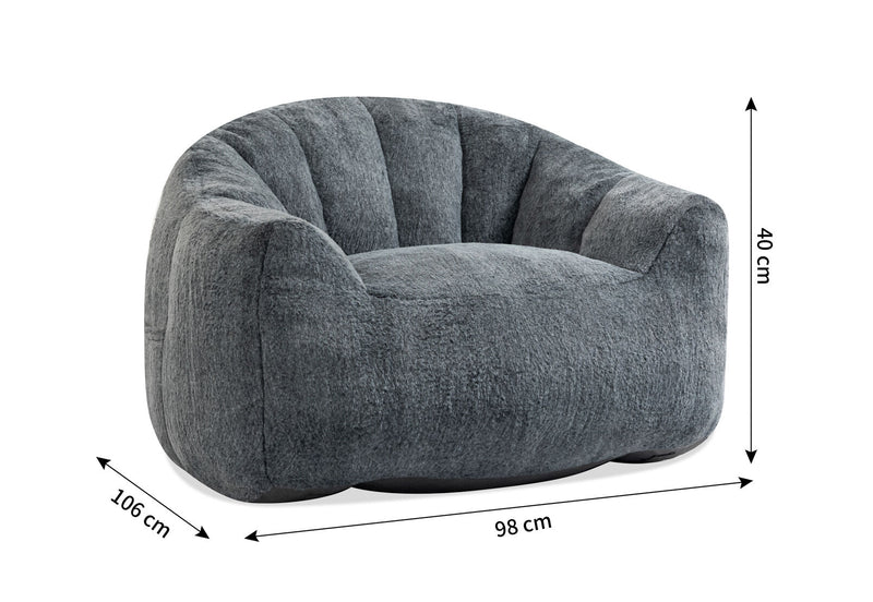 MACIAS GREY ACCENT CHAIR GREY