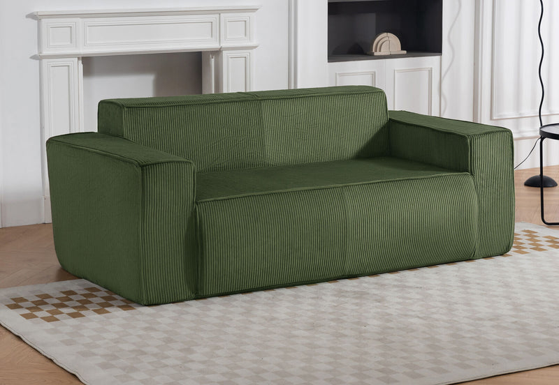 MCINTYRE 3 SEAT SOFA OLIVE GREEN