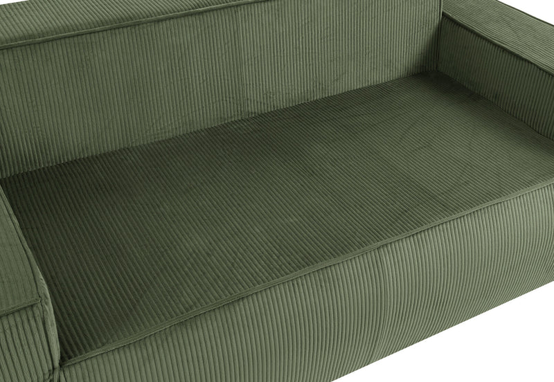 MCINTYRE 3 SEAT SOFA OLIVE GREEN