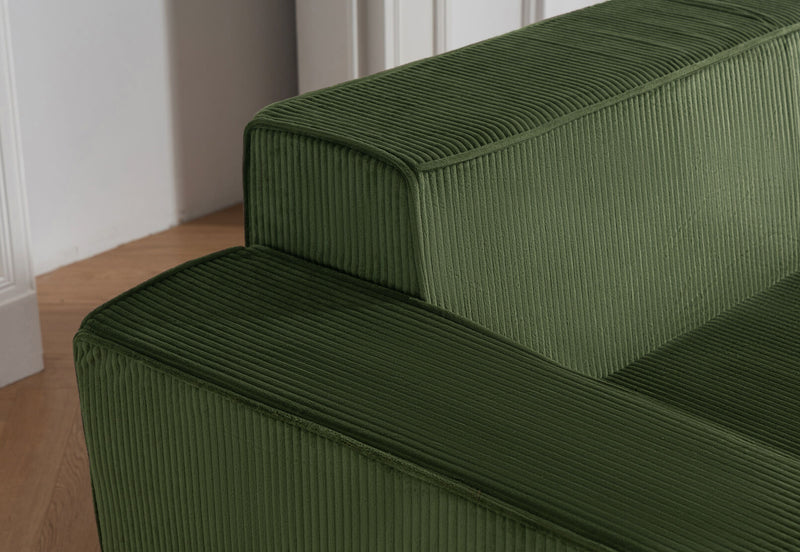 MCINTYRE 3 SEAT SOFA OLIVE GREEN