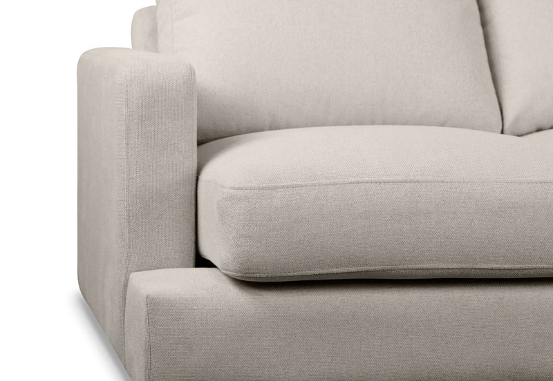 LIESL 2.0 FABRIC 2.5 SEATER SOFA LIGHT GREY