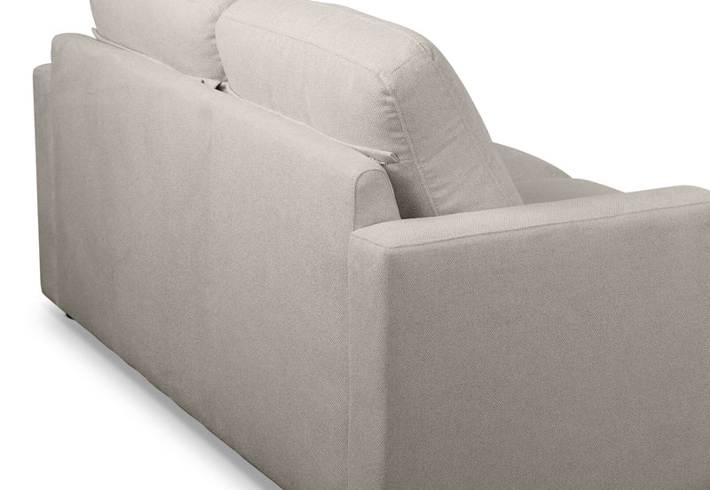 LIESL 2.0 FABRIC 2.5 SEATER SOFA LIGHT GREY