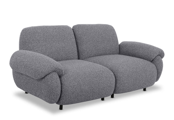 LAVINIA FABRIC 2.5 SEATER SOFA SHALE GREY