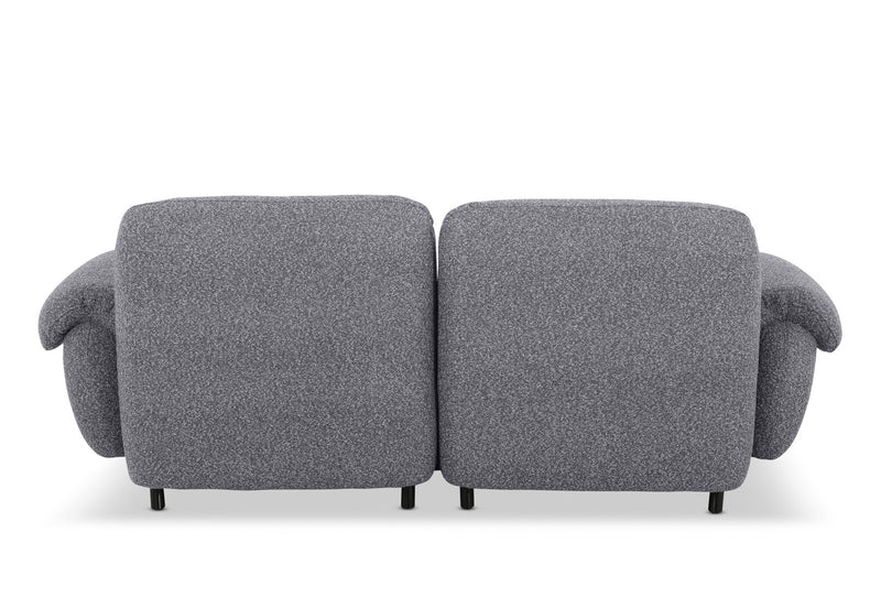 LAVINIA FABRIC 2.5 SEATER SOFA SHALE GREY