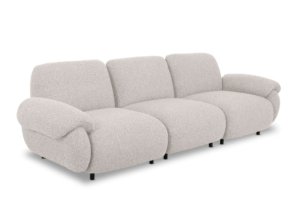 LAVINIA FABRIC 3.5 SEATER SOFA NATURAL