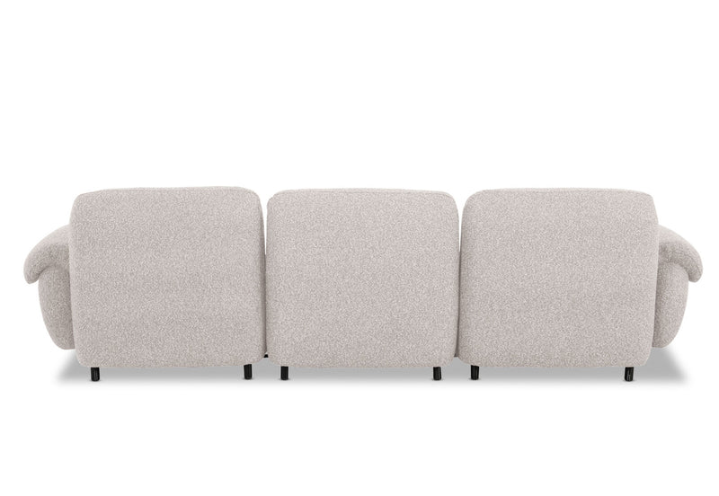 LAVINIA FABRIC 3.5 SEATER SOFA NATURAL