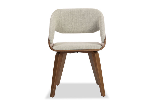 CHAPLEAU DINING CHAIR 	GREY/NATURAL