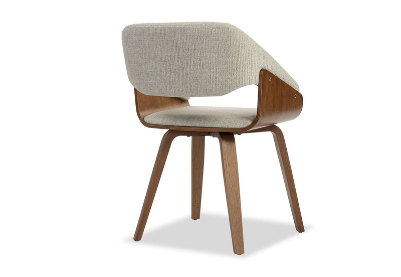 CHAPLEAU DINING CHAIR 	GREY/NATURAL