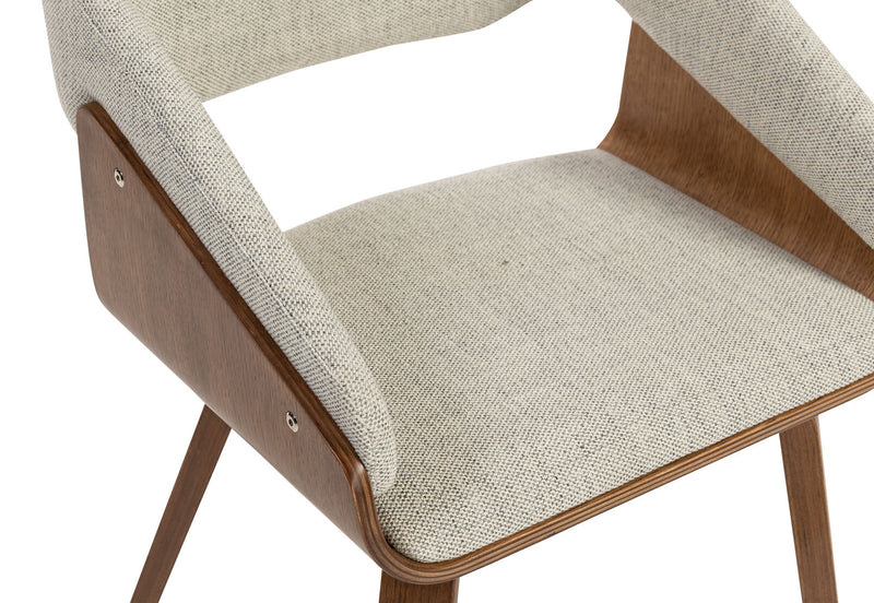 CHAPLEAU DINING CHAIR 	GREY/NATURAL
