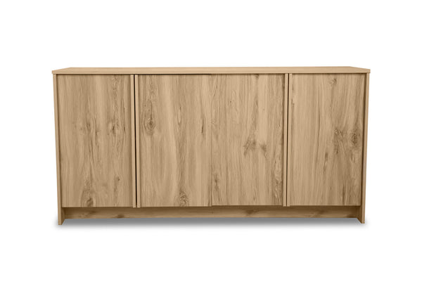 JAMESIA 4 DOOR BUFFET OAK