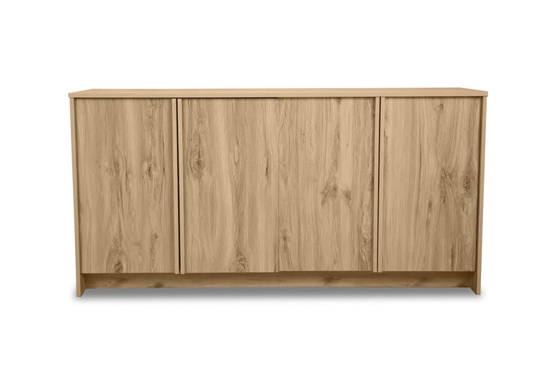 JAMESIA 4 DOOR BUFFET OAK