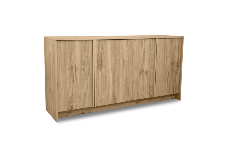 JAMESIA 4 DOOR BUFFET OAK