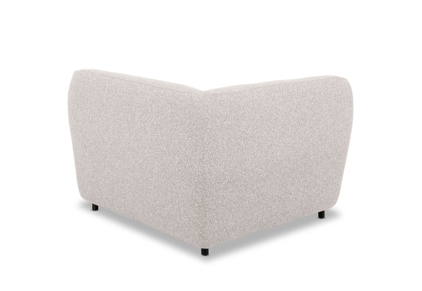 LAVINIA FABRIC CORNER WEDGE NATURAL