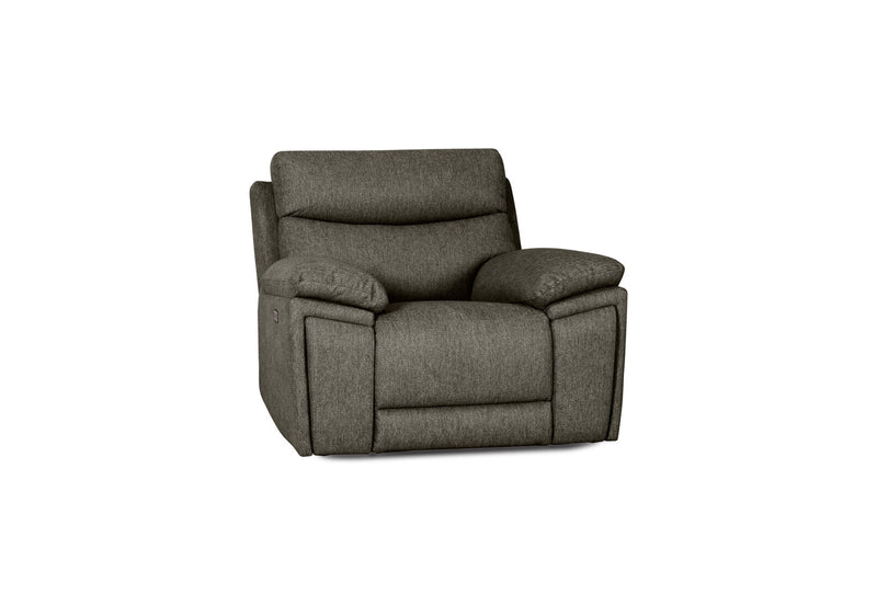 BRAVORA FABRIC ELECTRIC RECLINER JADE