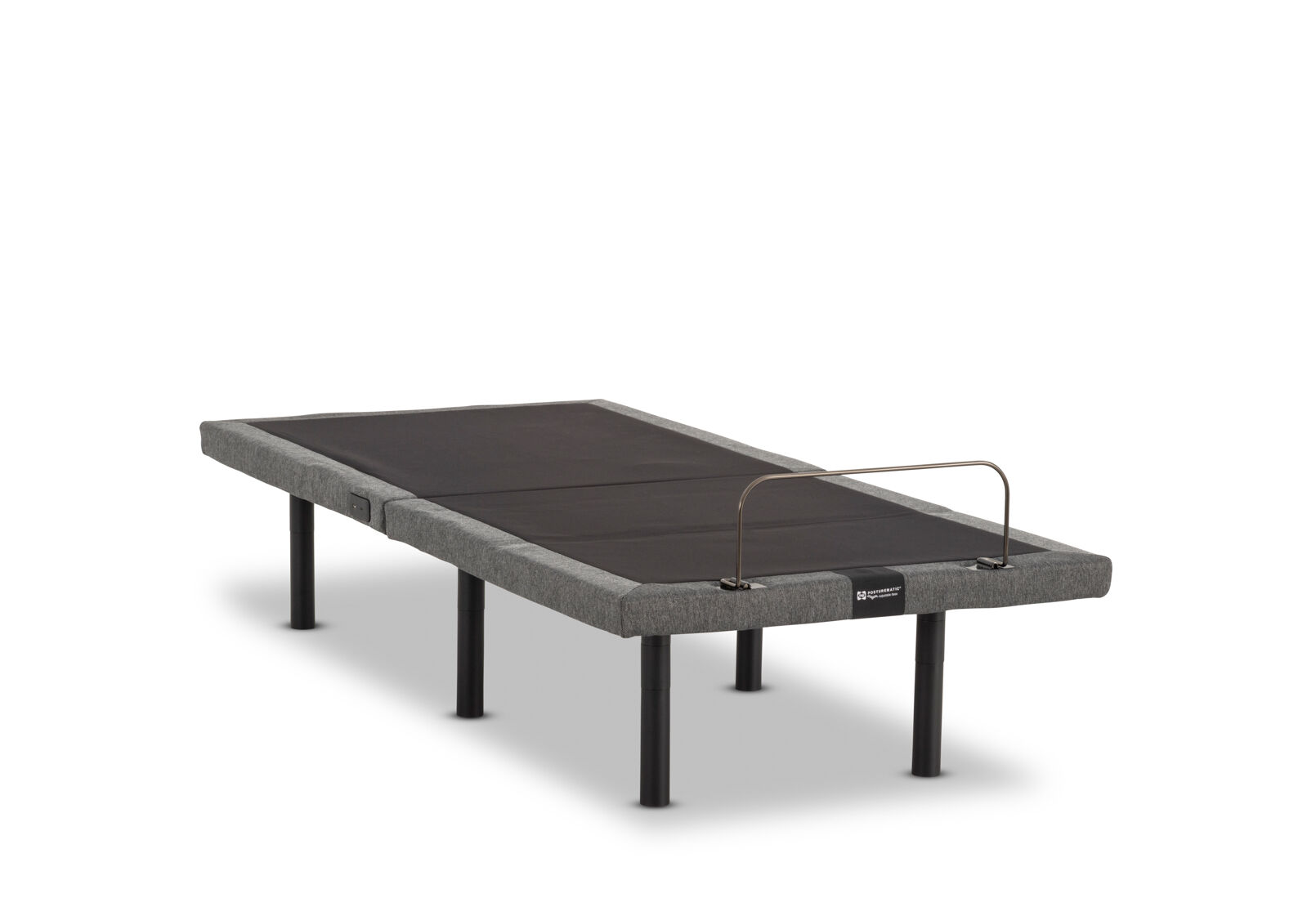 ASCENT SINGLE EXTRA LONG ADJUSTABLE BASE CHARCOAL