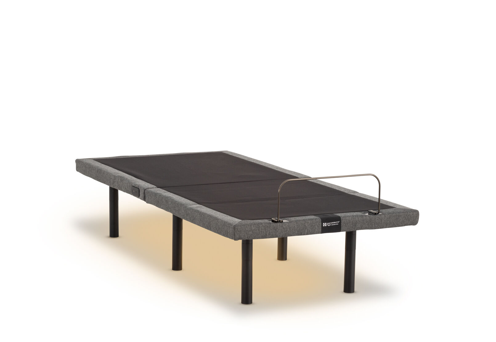 ASCENT SINGLE EXTRA LONG ADJUSTABLE BASE CHARCOAL