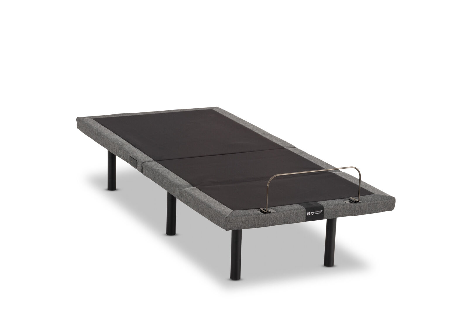 ASCENT SINGLE EXTRA LONG ADJUSTABLE BASE CHARCOAL
