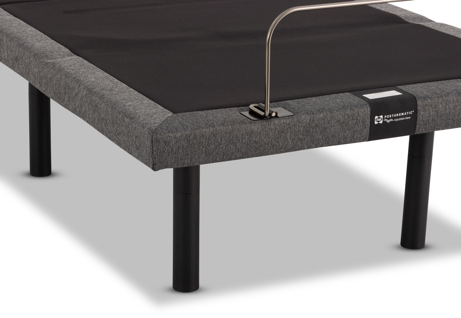 ELEMENT SINGLE EXTRA LONG ADJUSTABLE BASE CHARCOAL