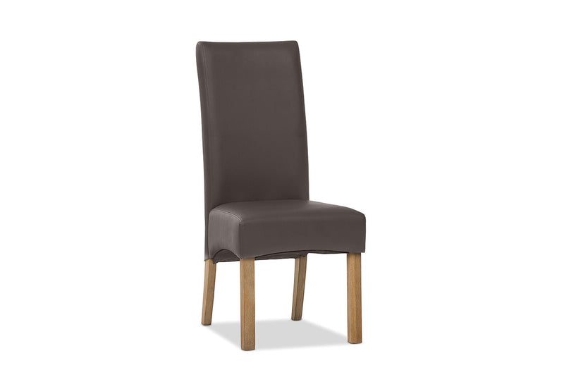 SILVERWOOD MK2 DINING CHAIR 	CHOCOLATE